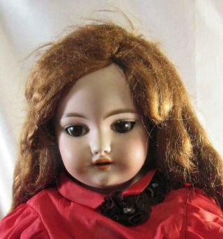 Antique 21 " Simon - Halbig Bisque Head Doll 1040 - 8 Sleepy Eyes