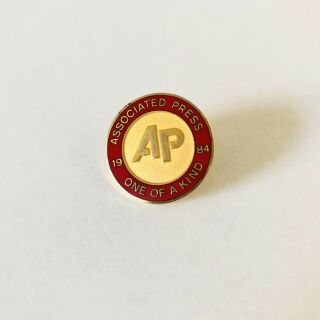 Associated Press One Of A Kind Lapel Pin Media