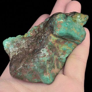 539.  2ct 100 Natural American Turquoise Crystal Shape Rough Specimen Myzj377