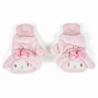 Sanrio My Melody Character 2way Gloves Mittens Pink From Japan F/s