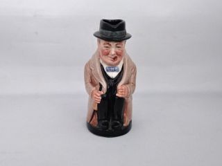 Royal Doulton Winston Churchill Toby Mug Jug 4 - Inches Tall