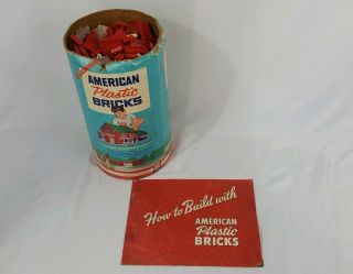 Halsam American Bricks Set 745 Tin