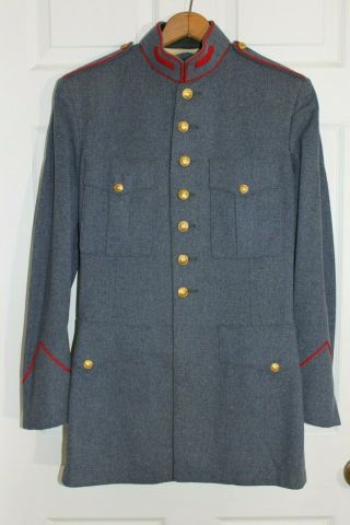 1965 Valley Forge Military Academy Full Dress Uniform Jacket Wool Us