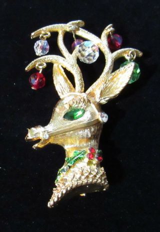 Mylu Rudolph Christmas Pin Tlc