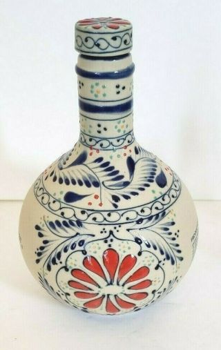 Grand Mayan Tequila Bottle Hand Painted & Numbered (empty) Coloring