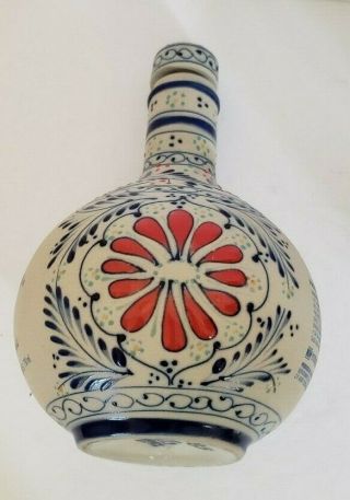 Grand Mayan Tequila Bottle Hand Painted & Numbered (Empty) Coloring 2