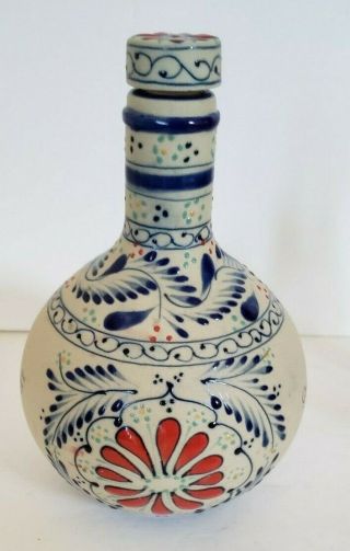 Grand Mayan Tequila Bottle Hand Painted & Numbered (Empty) Coloring 3