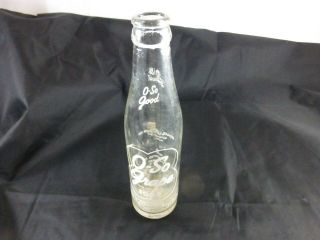 O - So Grape Soda Bottle 7 Oz Bottled In Denver Co