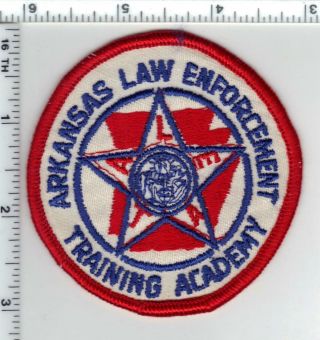 Arkansas Law Envorcement Training Academy Shoulder Patch - From The 1980 