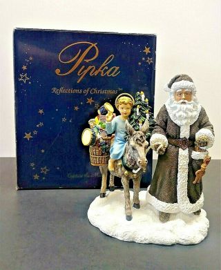 2002 Pipka " St.  Nicholas And The Christkind " Reflections Of Christmas 2194/9700