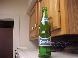 Fanta - Acl Soda Bottle - Green Color - Coca Cola Ltd - Quebec Canada ?