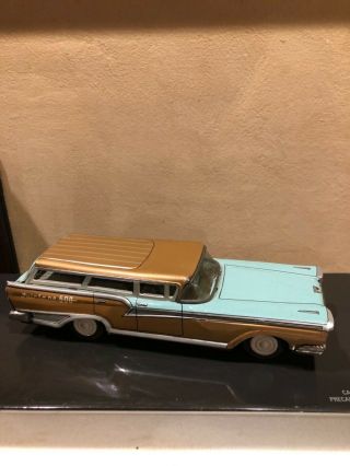 Vintage 1950s/60s Made In Japan Ford Fairlane Station Wagon Tin Friction Toy Ca