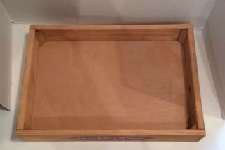 Wood Dr.  Pepper Crate / Display Box Dr.  Pepper Carrier Lap Tray Crate Box 3