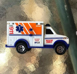1993 Buddy L Ems Ambulance Rescue Force Dial 911 Number 22
