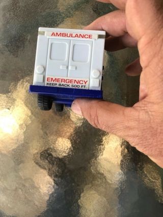 1993 BUDDY L EMS AMBULANCE RESCUE FORCE DIAL 911 Number 22 2