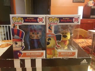 Funko Pop Animation 38/39 Dick Dastardly/muttley Wacky Races See Photos