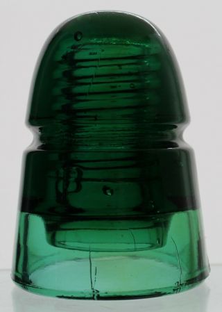 Dark Green Cd 145 B Beehive Glass Insulator
