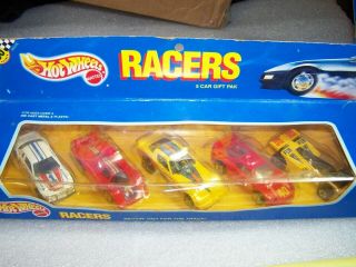 Hot Wheels Racers " 5 Car Gift Pack Mattel 1631