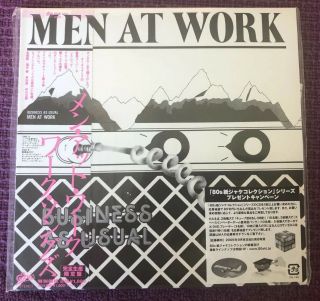 Men At Work - Business As Usual Cd Japan Mini Lp Cardboard Sleeve Obi Strip