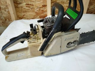 Stihl 026 chainsaw Very with bar and chain Husqvarna Jonsered Vintage 3