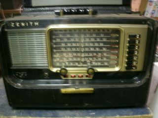 Vintage Zenith Transoceanic Chassis 6r40 Shortwave Radio (1955)