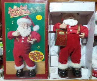 Retired “jingle Bell Rock” Collectibles Singing Dancing Santa Edition 1 1998