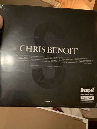 WestSide Gunn - Chris Benoit LP Sealed/Numbered 332/375 Black Vinyl GxFR 2