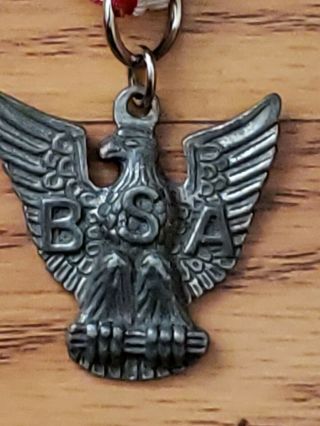Boy Scouts Be Prepared Eagle Medal & Ribbon Pin 2