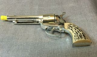 Mattel Fanner Shootin Shell Toy Cap Gun With Holster 11 Inch Long Toy Gun