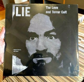 Charles Manson Family " Lie " Lp The Love And Terror Cult Album Esp Charlie