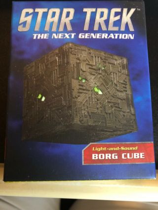 Star Trek Next Generation Tricorder And Borg Cube