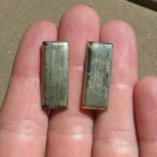Ww2 Wwii Us Army Military 1st Lt.  Lieutenant Bars Pair Sterling