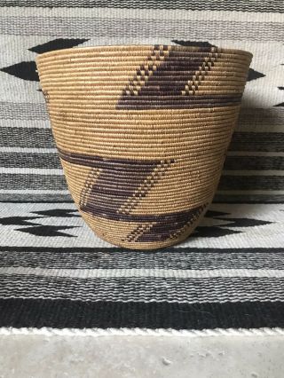 Vintage Fine Weave Native American Basket