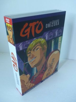Great Teacher Onizuka Gto 5 - Dvd Complete Anime Series Eps 1 - 43 Box Set