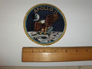 Vintage Nasa Apollo 11 Dallas Cap & Emblem " Grumman " Employee Given Patch