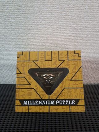 Yu - Gi - Oh Millenium Puzzle Metal Gold Necklace Pendant From Japan F/s
