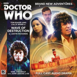 Doctor Who Big Finish Audio Cd Tom Baker 4th Doctor 5.  1 Wave Of Destruction