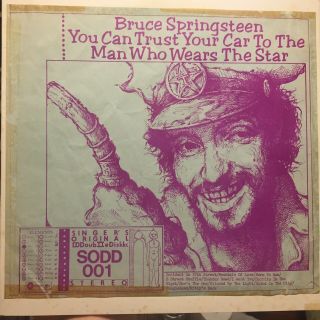 Bruce Springsteen You Can Trust Your Car To The Man Who Wears The Star - Record