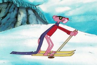 Pink Panther Production Animation Cel Pnk265