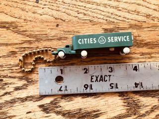 Vintage Cities Service Keychain Penlight Salesman Sample