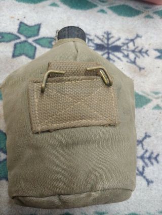 Ww2 Us Canteen with pouch dated 1945 2
