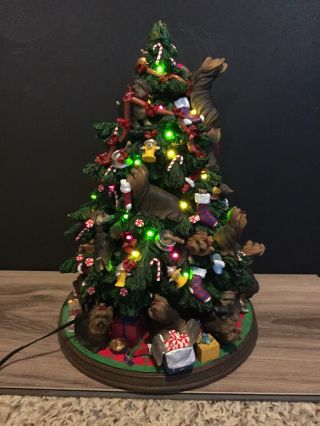 Danbury Yorkie Dog Christmas Tree Light