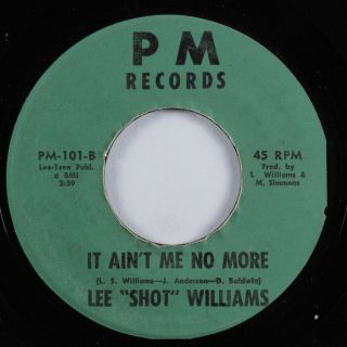 Crossover Soul 45 Lee " Shot " Williams It Ain 