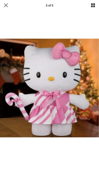 Sanrio 2019 Hello Kitty Holiday Greeter Giant Plush Christmas Cvs Exclusive