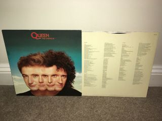 Queen The Miracle Lp Emi 1989 Stereo Uk 1st Press