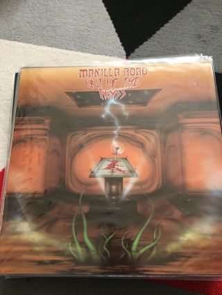 Manilla Road Out Of The Abyss Black Dragon Press Epic Metal Lp