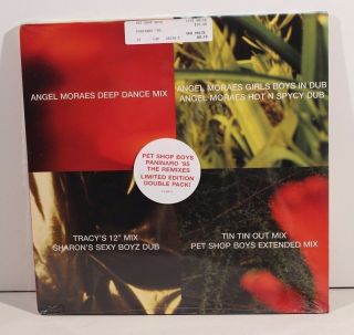 Pet Shop Boys Paninaro 1995 Limited Edition Double Pack Vinyl