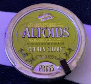Altoids Sours (1 Tin) Curiously Strong Citrus (discontinued,  Rare)