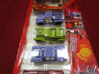 Tootsie Toy Jam Pac Tootsietoy - 7 Die - Cast Cars in Package Dated 1971 3
