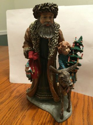 Duncan Royale History Of Santa Ii - Bavarian Santa 1985 Figurine 2907/10000